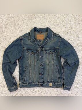 Vintage Abercrombie and Fitch Denim Trucker Jacket